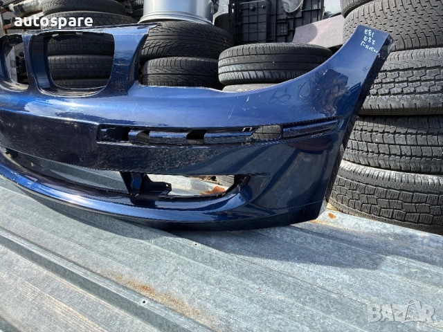 Предна броня Bmw 1 series. E81. E87. Фейслифт. 7166462. , снимка 2 - Части - 53603469