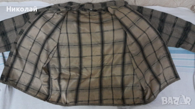 Карирана мъжка риза Shenma, снимка 4 - Ризи - 52589630