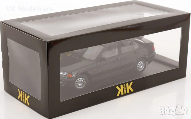 1999 BMW 3-series E46 sedan black 1:18 KK Scale, снимка 3 - Колекции - 53172479