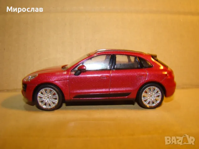 1:43 WELLY PORSCHE MACAN TURBO ИГРАЧКА КОЛИЧКА МОДЕЛ, снимка 2 - Колекции - 48158463