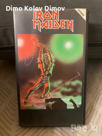 Iron Maiden Live at Rainbow VHS RARE. Видео Касета, снимка 1 - Други музикални жанрове - 46310346