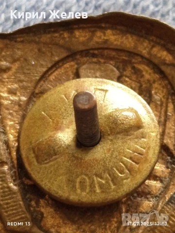 Нагръден знак За Ударен труд с емайл медал за КОЛЕКЦИОНЕРИ 28667, снимка 8 - Антикварни и старинни предмети - 51050235