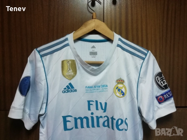 Реал Мадрид Роналдо Финал 2018 Шампионска Лига оригинална тениска фланелка Real Madrid Ronaldo      , снимка 4 - Тениски - 51831871