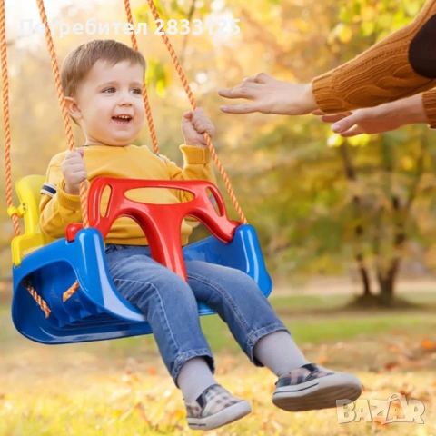 Технически характеристики на Детска люлка с облегалка 3 в 1 - максимална безопасност и комфорт, снимка 3 - Други - 53877495