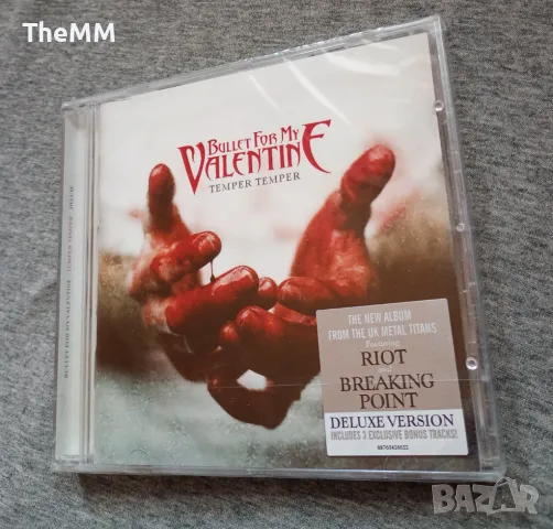 Bullet For My Valentine - Temper Temper, снимка 1 - CD дискове - 48152017