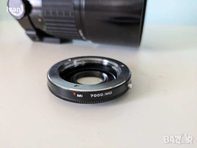 Sigma mirror telephoto обектив 1:5.6 f=400mm Sony E + Mi 7000/MD - Minolta MD, снимка 8 - Обективи и филтри - 53745203