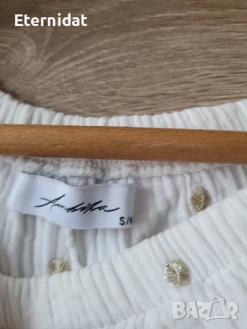 Къси бели панталони с бродерии , снимка 7 - Къси панталони и бермуди - 51010044