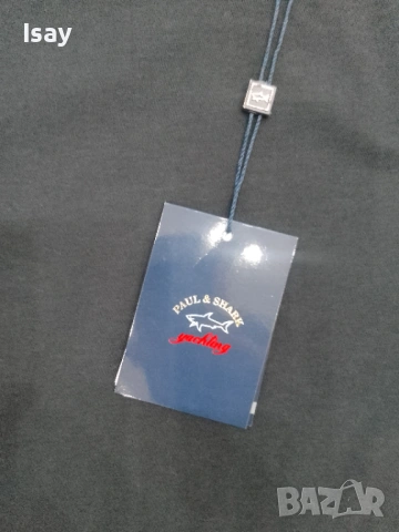 Мъжка тениска Паул Шарк М последен размер в черен цвят , снимка 4 - Тениски - 53169392