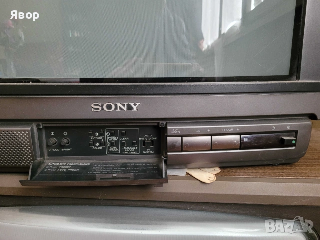 Телевизор Sony Модел KV-2182MR Trinitron-за части,не работи.с дистанционно, снимка 2 - Телевизори - 53495845
