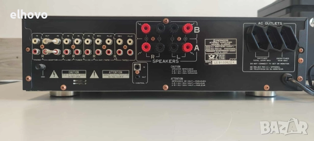 Стерео усилвател Pioneer A-450R, снимка 10 - Ресийвъри, усилватели, смесителни пултове - 51888823