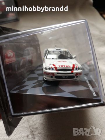 Skoda Fabia Ford Escort Mitsubishi Lancer 1.43 Eaglemoss Ltd Rally Monte-Carlo., снимка 4 - Колекции - 46522596