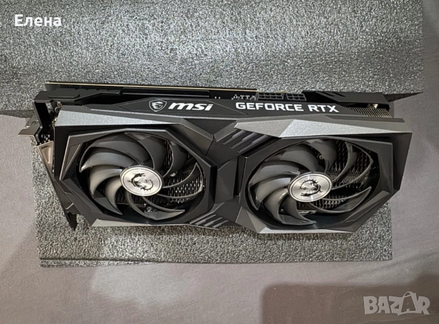 Видео карта MSI RTX 3060 Gaming X, снимка 5 - Видеокарти - 54275658