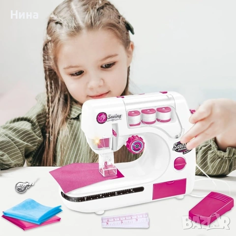 Детска шевна машина с реалистични функции 
