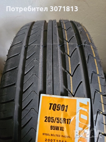 205 55 17 Torque летни , снимка 2 - Гуми и джанти - 51483606