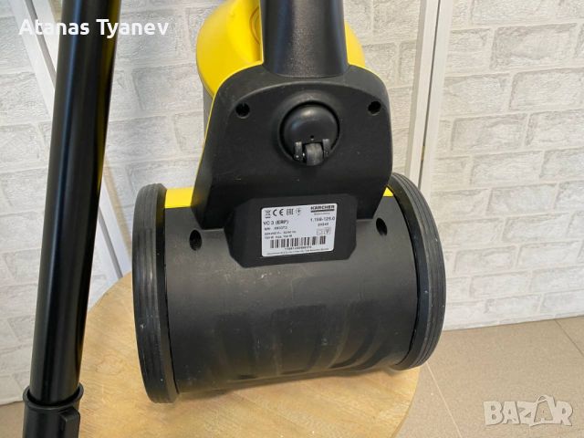 Прахосмукачка без торба Karcher VC 3 700W 0.9 Литра Ен., снимка 6 - Прахосмукачки - 45109072