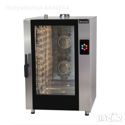 Газов сладкарски конвектомат с 10 нива