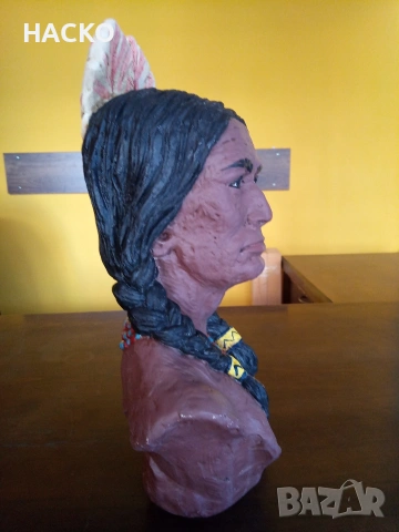 Бюст на Индиянец Вон Кендрик, снимка 2 - Статуетки - 53474967