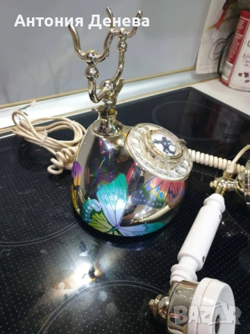 Ретро телефон Уфа ,СССР 1989г, снимка 3 - Антикварни и старинни предмети - 53626794