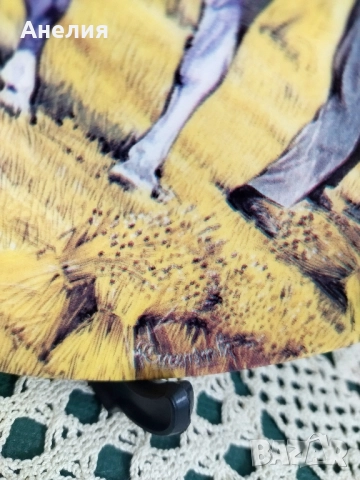 Колекционерска чиния Работни коне, снимка 2 - Декорация за дома - 51887023