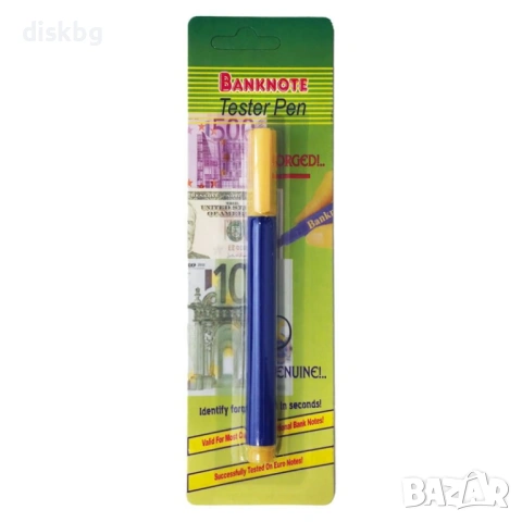 Маркер тестер за проверка на евро банкноти – Banknote Tester Pen за фалшиви пари