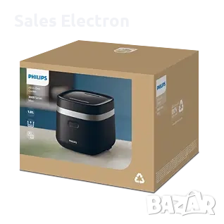 Продавам нов с гаранция -Мултикукър, Philips HD3090/80, 1.8 L, 400 W