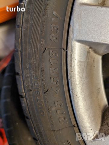 Джанти с гуми от Fabia vRS mk1, снимка 5 - Гуми и джанти - 45606116
