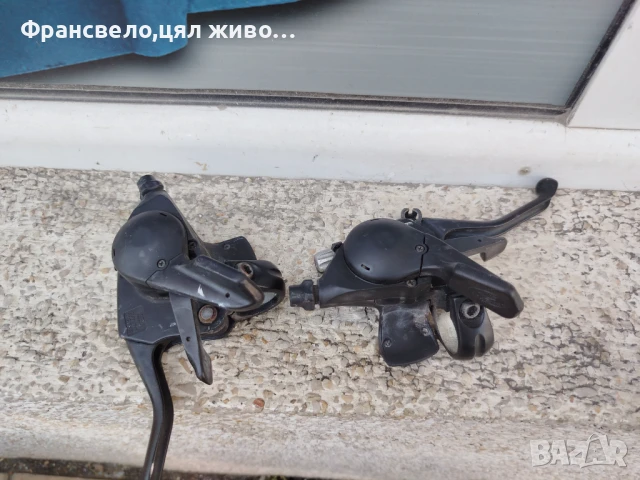 Комбинирани команди 27 скорости за велосипед колело Shimano deore , снимка 5 - Части за велосипеди - 51090796