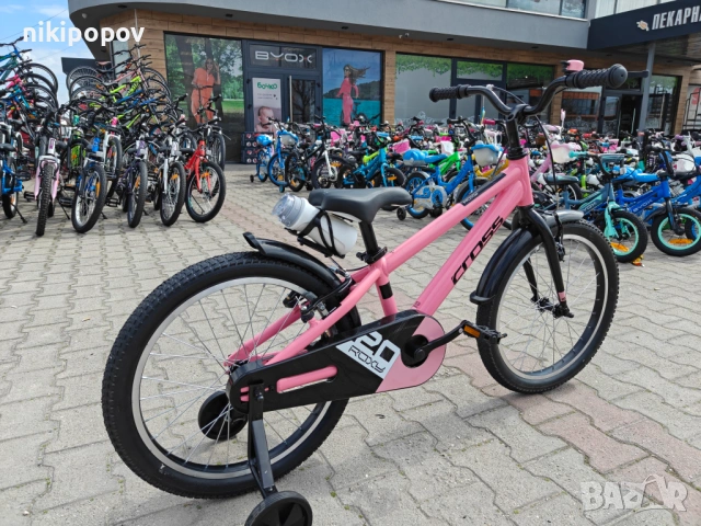 CROSS Алуминиев велосипед 20" ROXY розов, снимка 11 - Велосипеди - 53980855