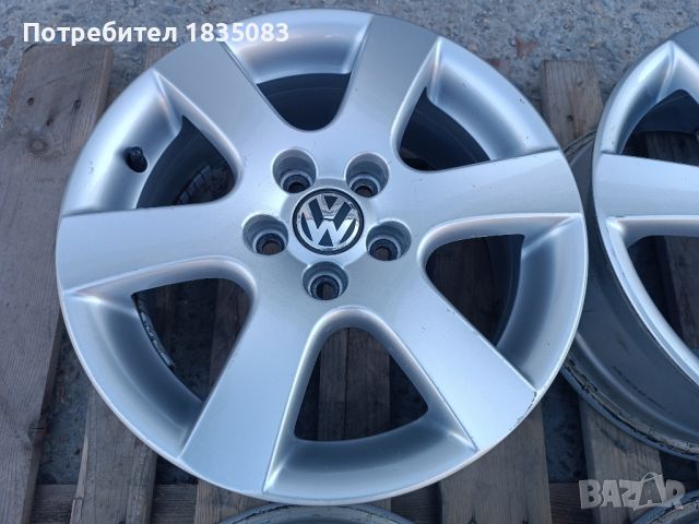 Лети джанти 15ки 5х100 VW, снимка 4 - Гуми и джанти - 46724915