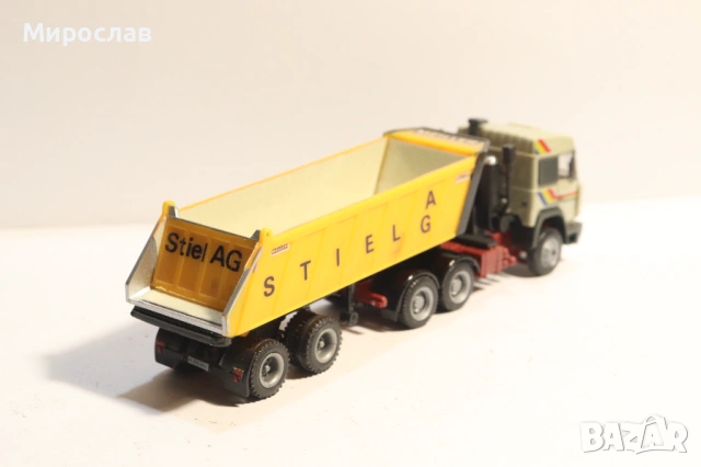 HERPA H0 1/87 IVECO САМОСВАЛ ГОНДОЛА КАМИОН МОДЕЛ, снимка 7 - Колекции - 53566459