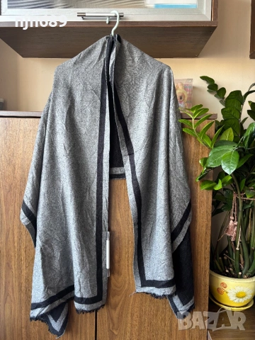 Двулицев шал от кашмир