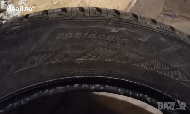 Продавам 1 брой зимна гума 205.60.16 дот 2020 Nexen , снимка 3 - Гуми и джанти - 54178763