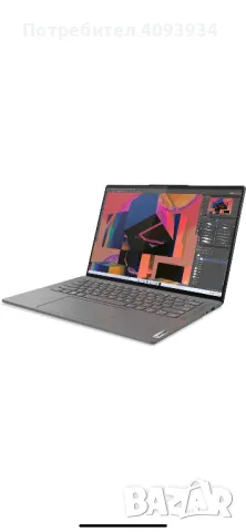 НОВ!!! Lenovo Yoga Slim 7 ProX 14ARH7 14,5 инча 3K (AMD Ryzen 7 6800HS Creator Edition, 16GB RAM, 1T, снимка 5 - Лаптопи за работа - 46953219