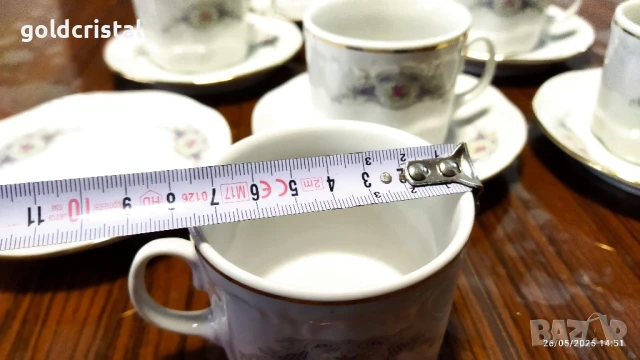 Стар български порцелан чаши за чай , снимка 9 - Антикварни и старинни предмети - 29850585