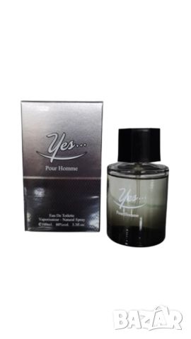 YES Pour Homme Eau De Parfum 100ML For Men, снимка 4 - Мъжки парфюми - 46708992