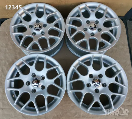 джанти еленов рог 15’’5x112 za skoda 15”5х112 за шкода-№369, снимка 14 - Гуми и джанти - 48764764