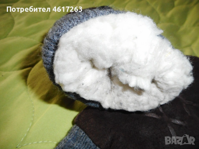 Детски ръкавици без пръсти от естествена кожа - 5 лева, снимка 3 - Шапки, шалове и ръкавици - 53715149