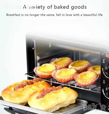 Многофункционална Печка, тостер фурна и кафемашина – 3в1, снимка 16 - Печки, фурни - 52120579