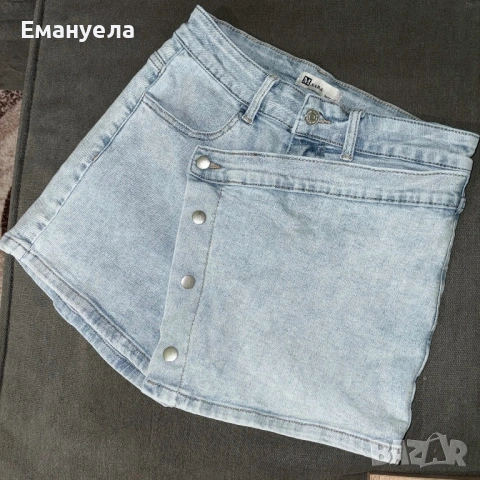 Къси дънки- пола панталон 