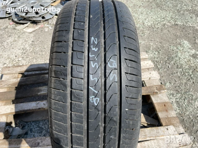 235/55/18 Pirelli Scorpion Verde дот 2019г 7,5мм Като нова Единичка, снимка 2 - Гуми и джанти - 51335496