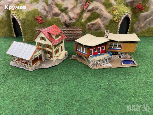 Сгради, гари и инфраструктура за макет на влак диорама H0 1:87 ЖП моделизъм, снимка 10 - Колекции - 52875361