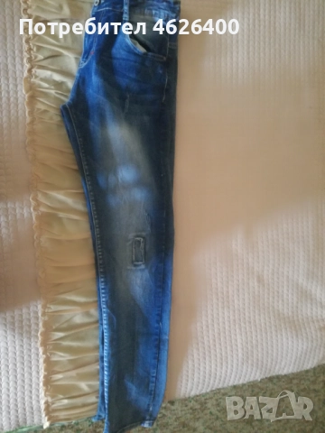 Продавам детски дънки Fasion Kids-модерни с кръпки, снимка 3 - Дънки - 52106349