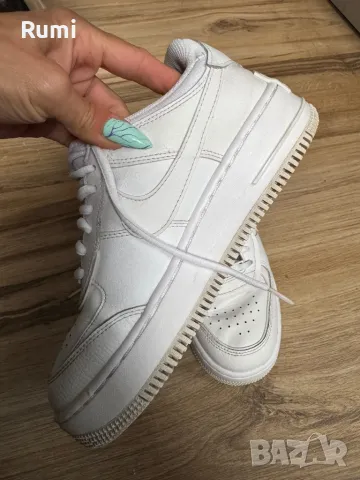 Оригинални кецове NIKE W AIR FORCE 1 SHADOW! 38,5 н, снимка 6 - Кецове - 48104318