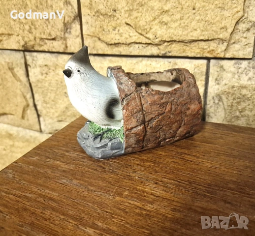 Декоративна Кашпа „Птиче до Пънче“, снимка 2 - Декорация за дома - 54093362