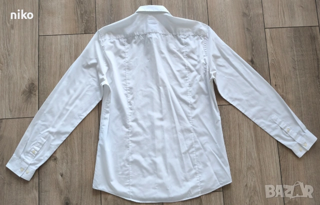 2 бр. мъжки ризи H&M, размер L, снимка 6 - Ризи - 54092577