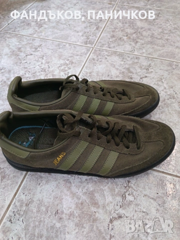 оригинални маратонки Адидас jeans, естествен велур, номер 40, снимка 7 - Маратонки - 53255185