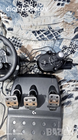 logitech g923 може и бартер за активни тонколони , снимка 3 - Други игри и конзоли - 53301597