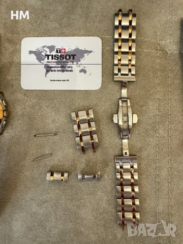 Мъжки часовник Tissot T-Classic Couturier Chronograph Dual Tone, снимка 10 - Мъжки - 51309794