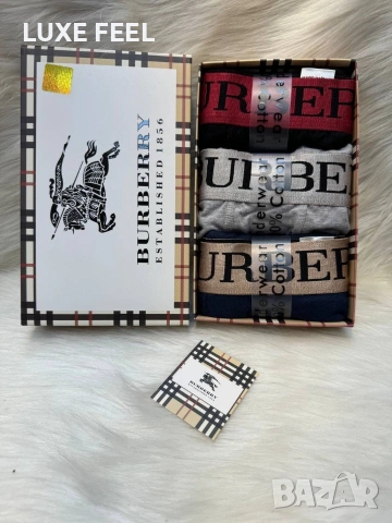 Burberry 🔹 Lacoste 🔹 Diesel 🔹 Ami🔹 Louis Vuitton 🔹 Adidas 🔹, снимка 2 - Бельо - 53903743