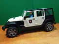 Полицейски джип с полицай JEEP WRANGLER BRUDER, снимка 1